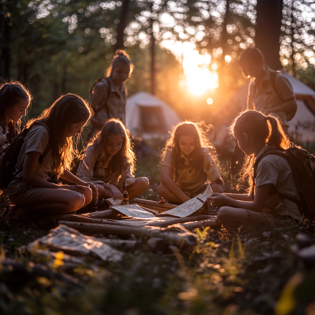 Детский туристический слёт
