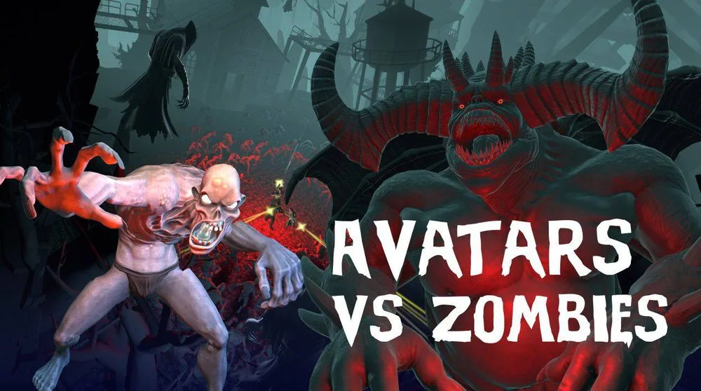 Ключ-арт игры Avatar VS Zombies