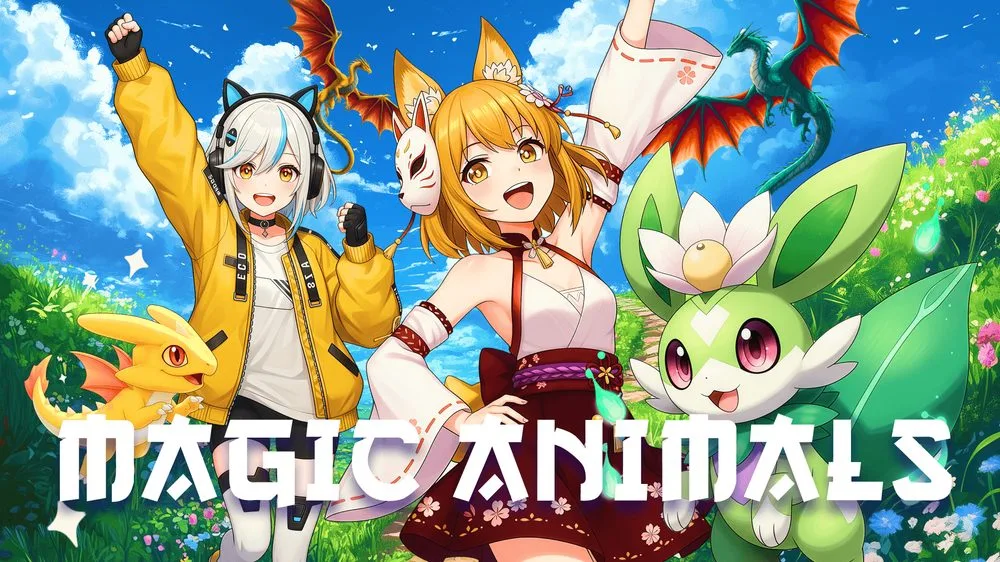 Ключ-арт игры Magic Animals
