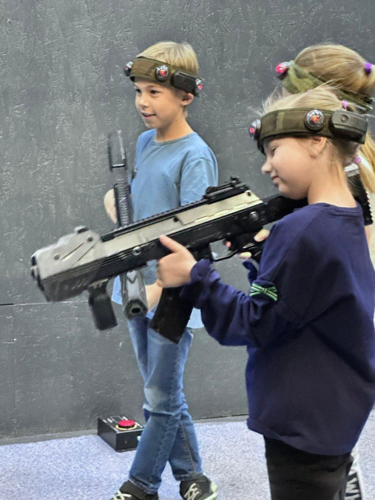 яркие эмоции на детском празднике